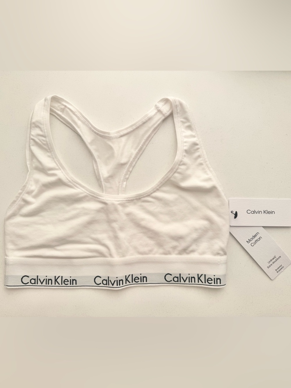 Calvin Klein Modern Cotton Racerback Bralette